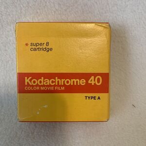 Kodachrome 40 Super 8 Type A Color Film Pack New Old Unopened KMA 464 Exp 10/85